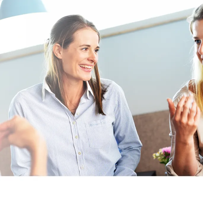 zeb Recruiting Team im Kontakt und Austausch