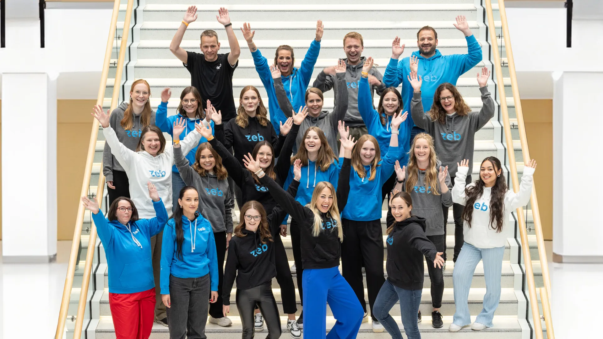 a group of people posing for a photo